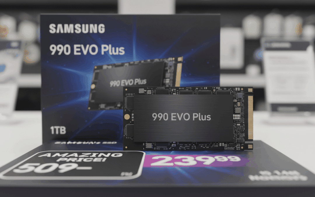 احصل على Samsung 990 Evo Plus SSD 1 تيرابايت بسعر مذهل