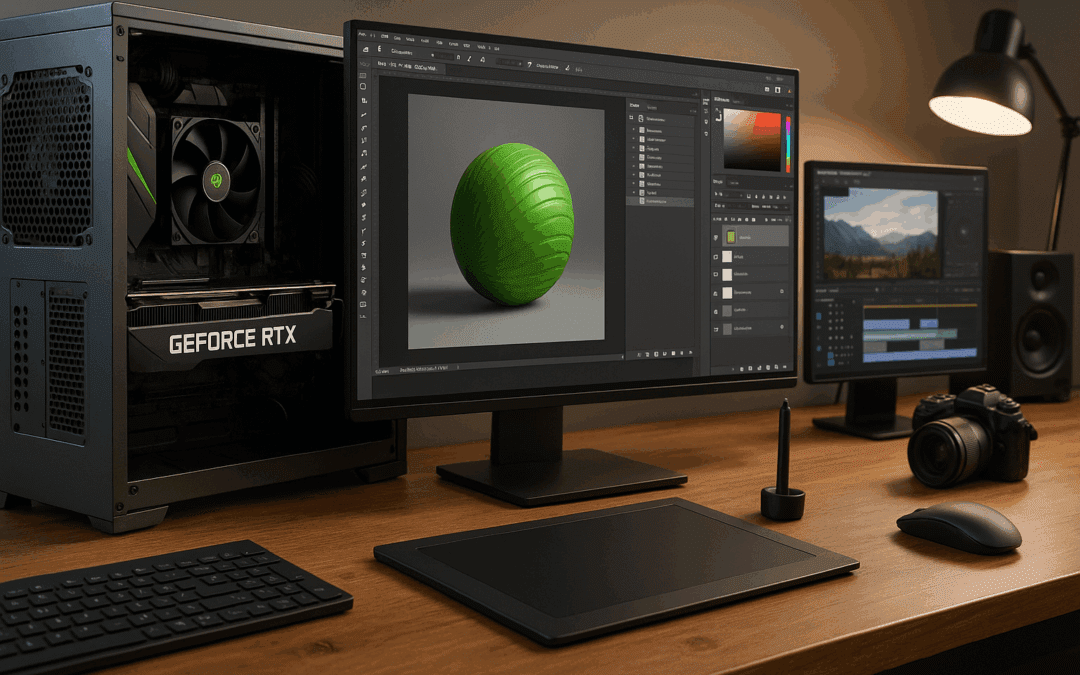 كيف تعزز NVIDIA GeForce RTX الإنتاج الإبداعي الحديث
