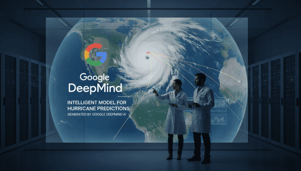 hurricane predictions using google deepminds intelligent model