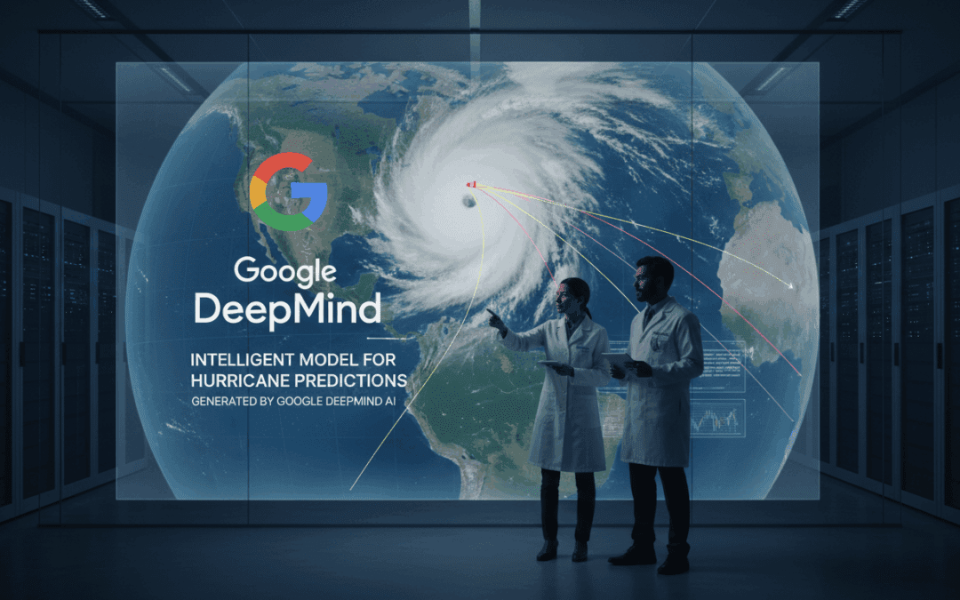 توقعات الأعاصير باستخدام نموذج Google DeepMind الذكي