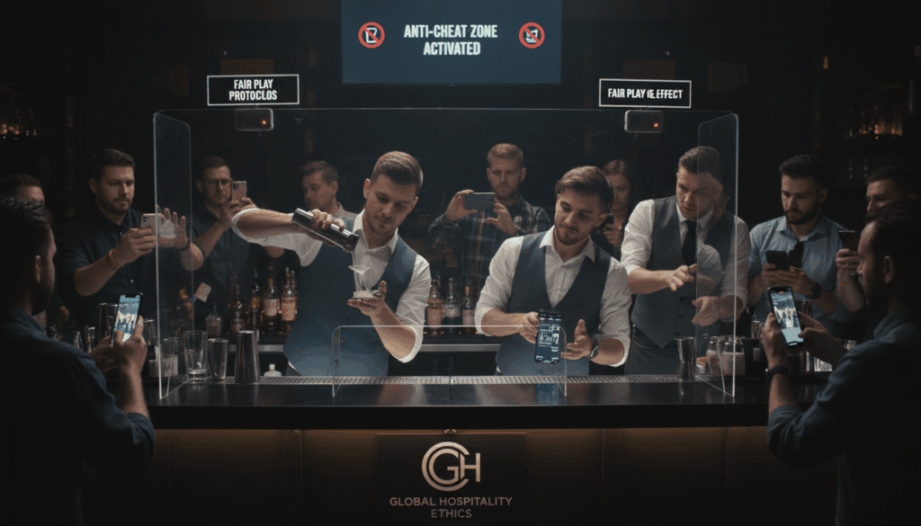 impact of smartphones on bar competitions and how to combat cheating
