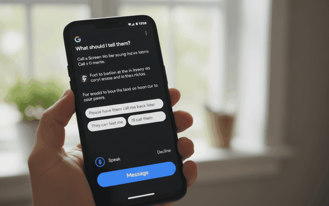 تحسين ميزة Take a Message في هواتف Pixel لتجربة مستخدم أفضل