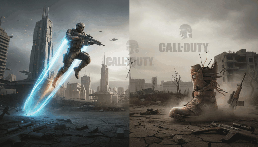 life and death of the boost jump mechanic in the call of duty series