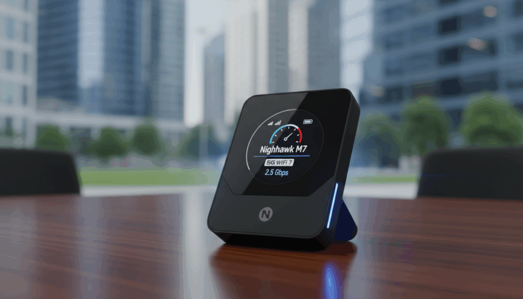 netgear nighthawk 5g m7 wifi 7 hotspot high speeds