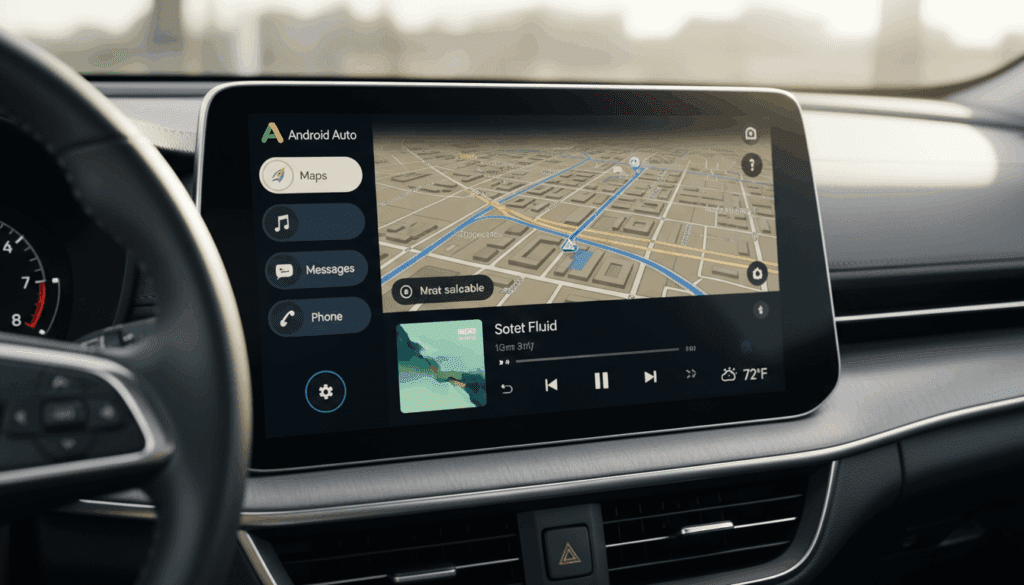 new android auto updates for customizing user interface and navigation