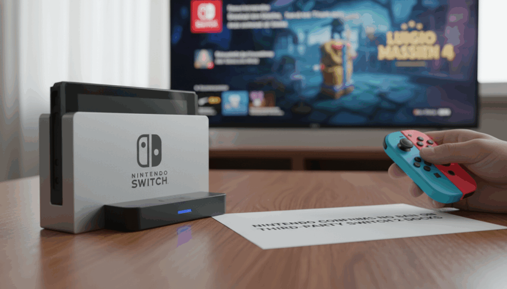 nintendo confirms it will not ban thirdparty docks for switch 2