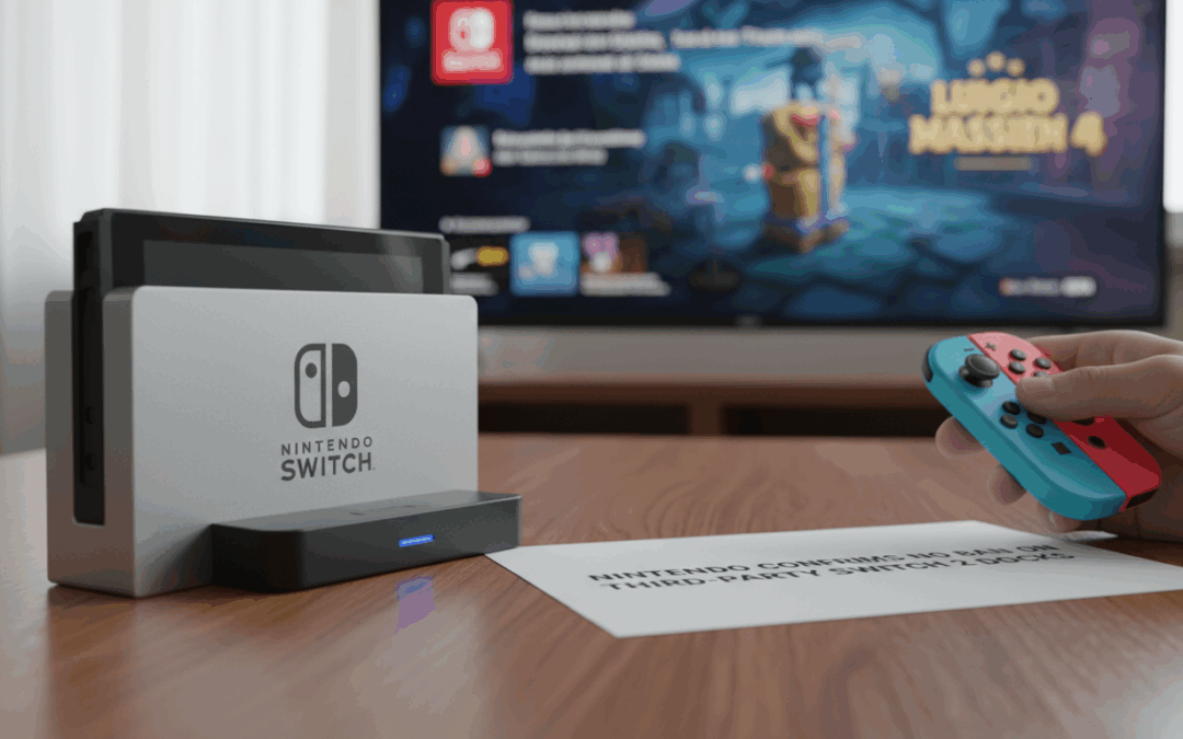 نيتندو تؤكد عدم حظر third-party docks لجهاز Switch 2