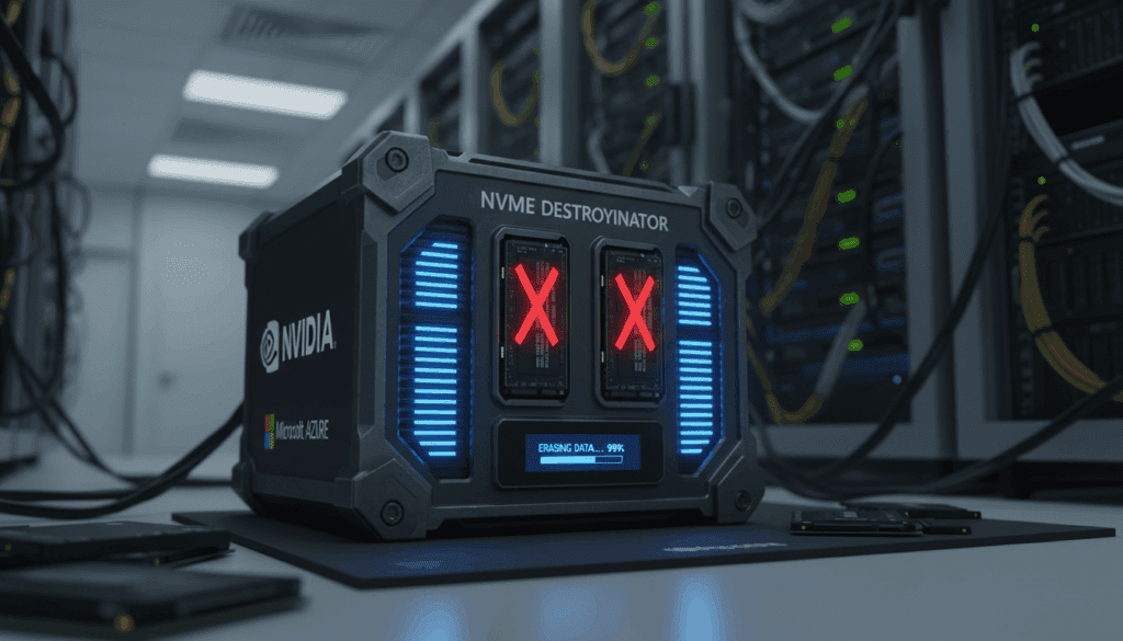 nvme destroyinator device the optimal solution for highspeed data wiping