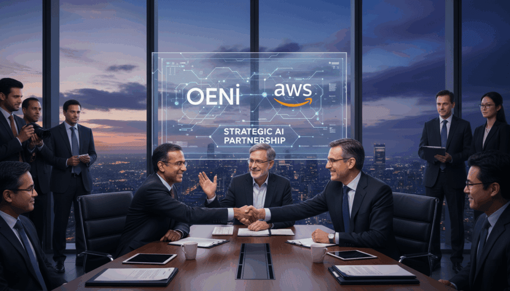 الصفحة الرئيسية openai expects a massive deal with amazon to enhance artificial intelligence