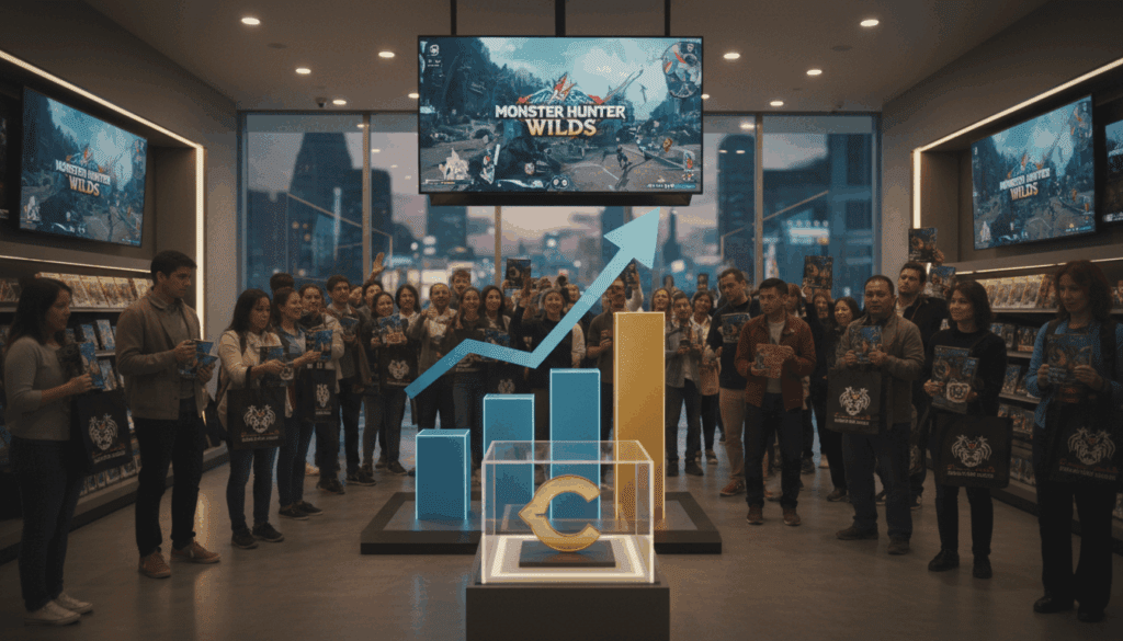 performance of monster hunter wilds and its impact on capcoms sales