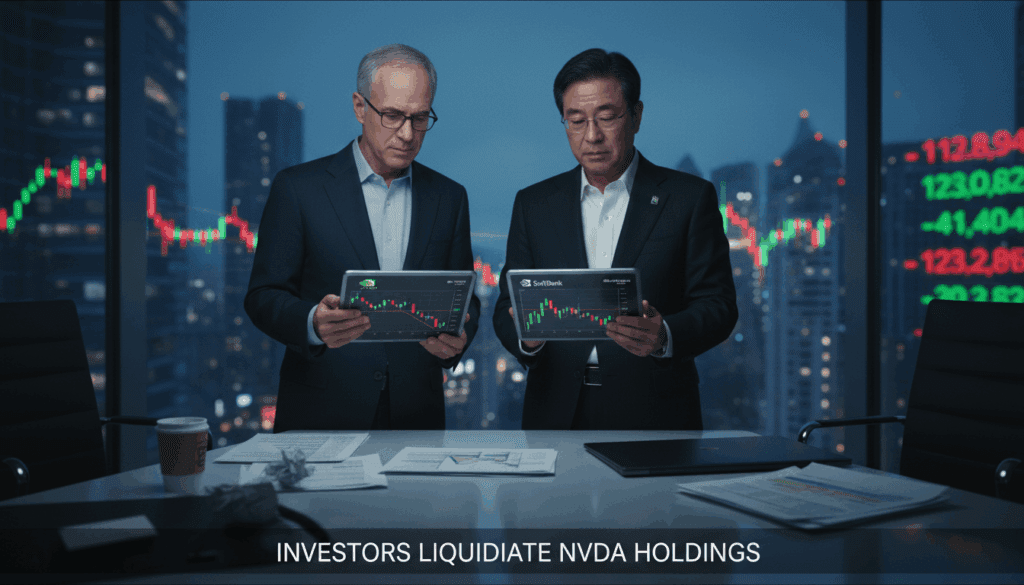 peter thiel and softbank sell nvidia shares amid fomo fears