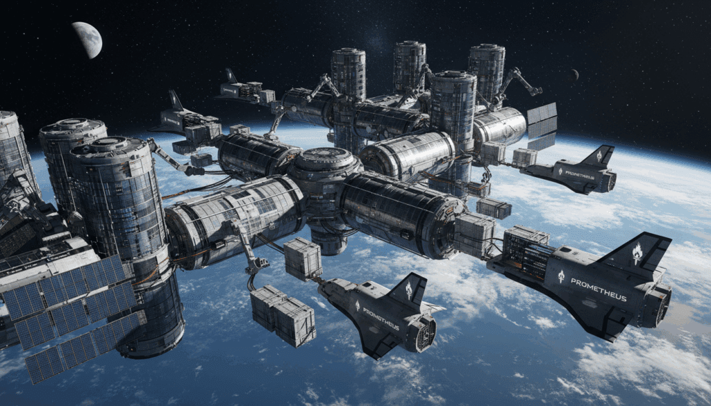 الصفحة الرئيسية prometheus project to transfer data centers to space