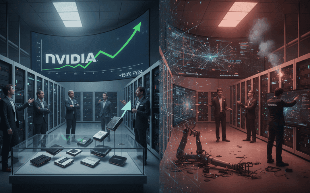 نمو قياسي لشركة nvidia وتحديات الذكاء الاصطناعي