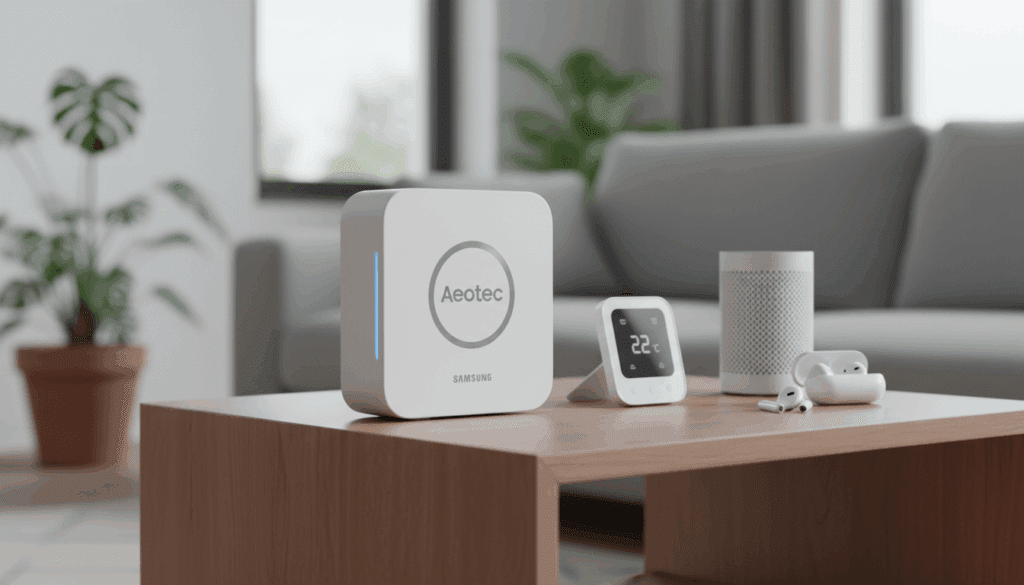 samsung launches aeotec smart home hub 2 with a compact design and improved performance