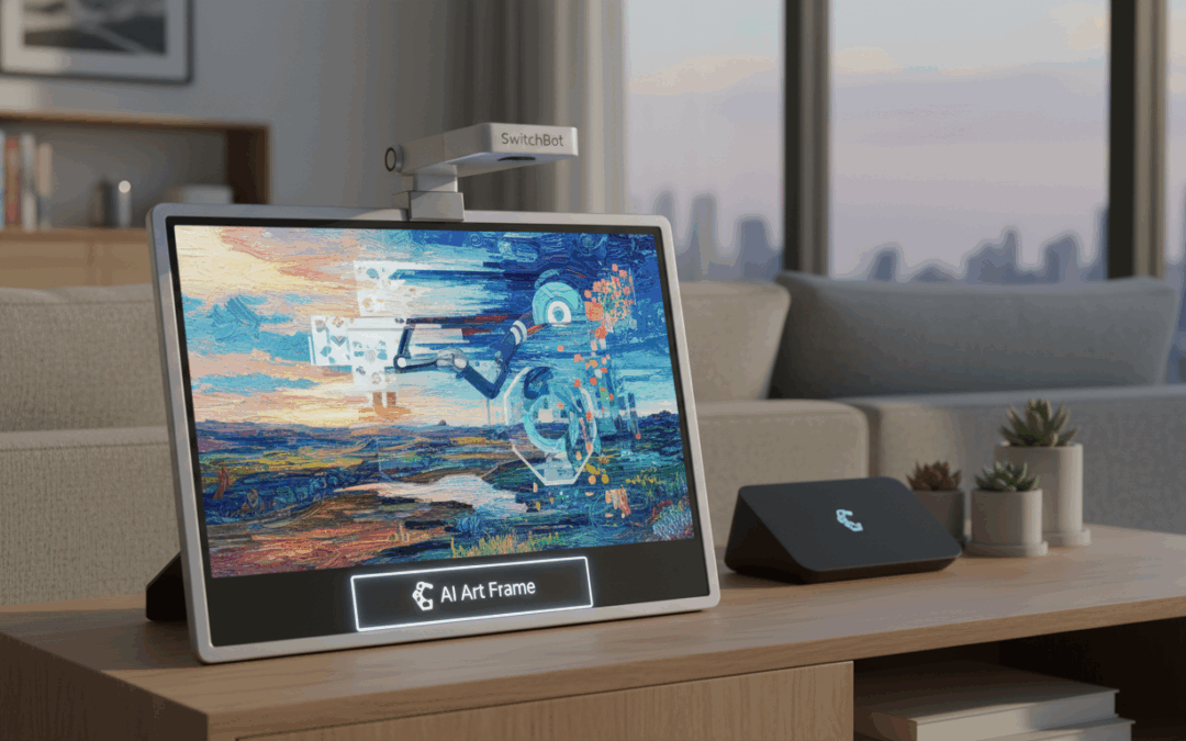 إطار صور SwitchBot الذكي AI Art Frame لتجربة فنية مبتكرة