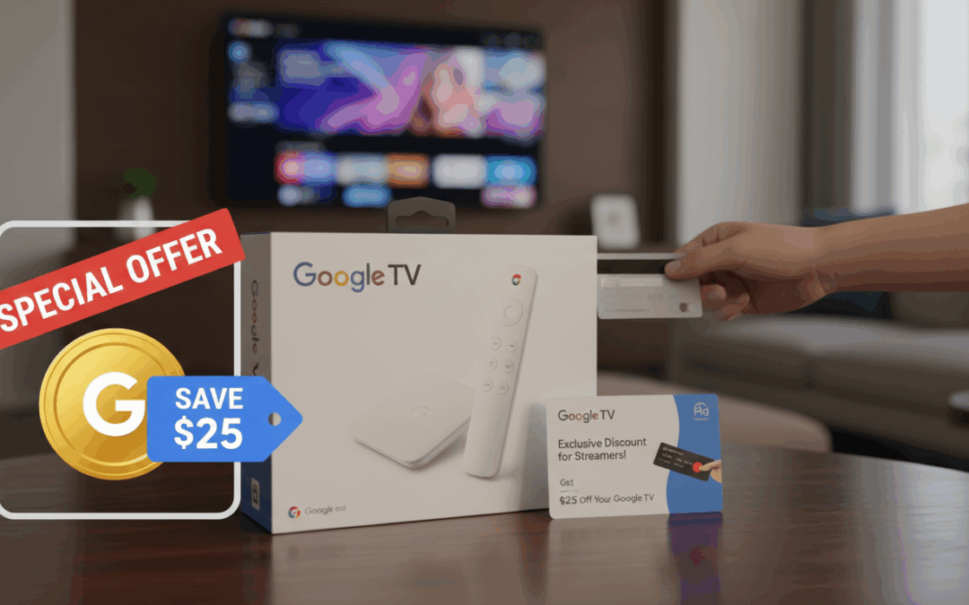عرض خاص لجهاز Google TV Streamer بتخفيض 25 دولار