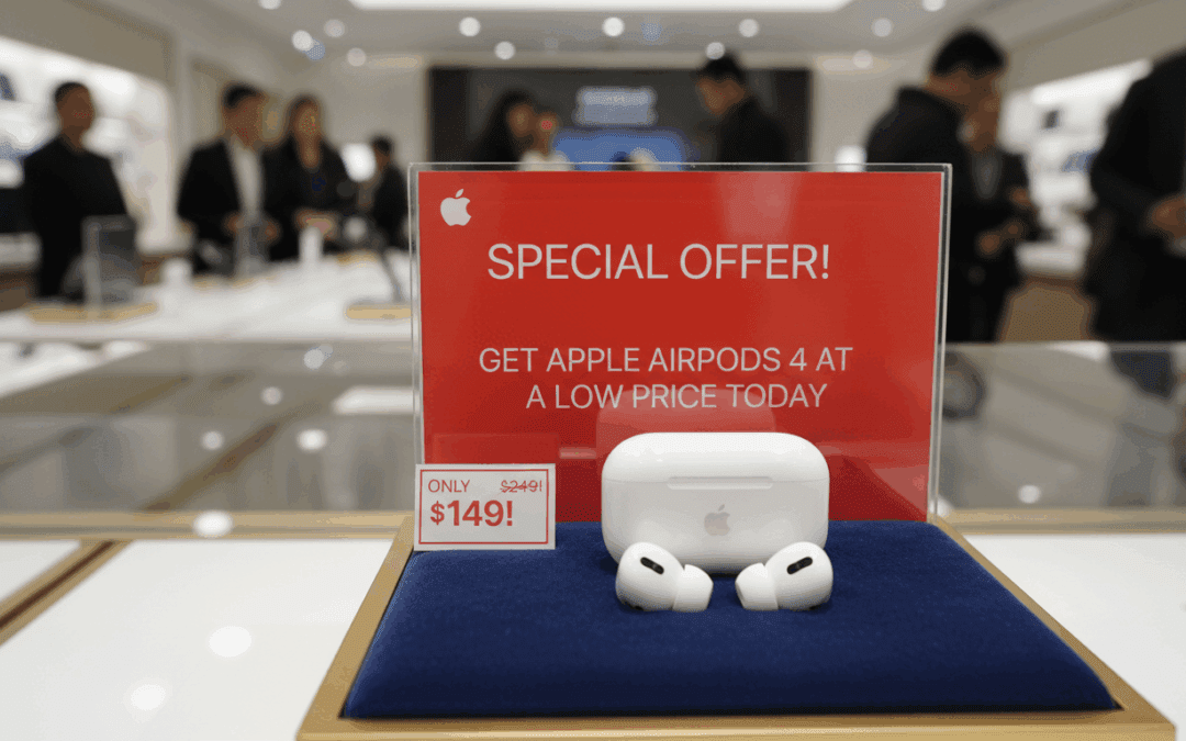 عرض مميز: احصل على Apple AirPods 4 بسعر منخفض اليوم