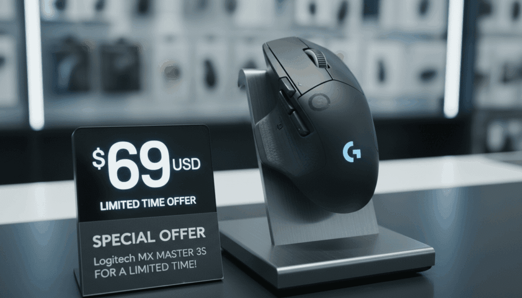 الصفحة الرئيسية special offer on logitech mx master 3s for 69 dollars for a limited time