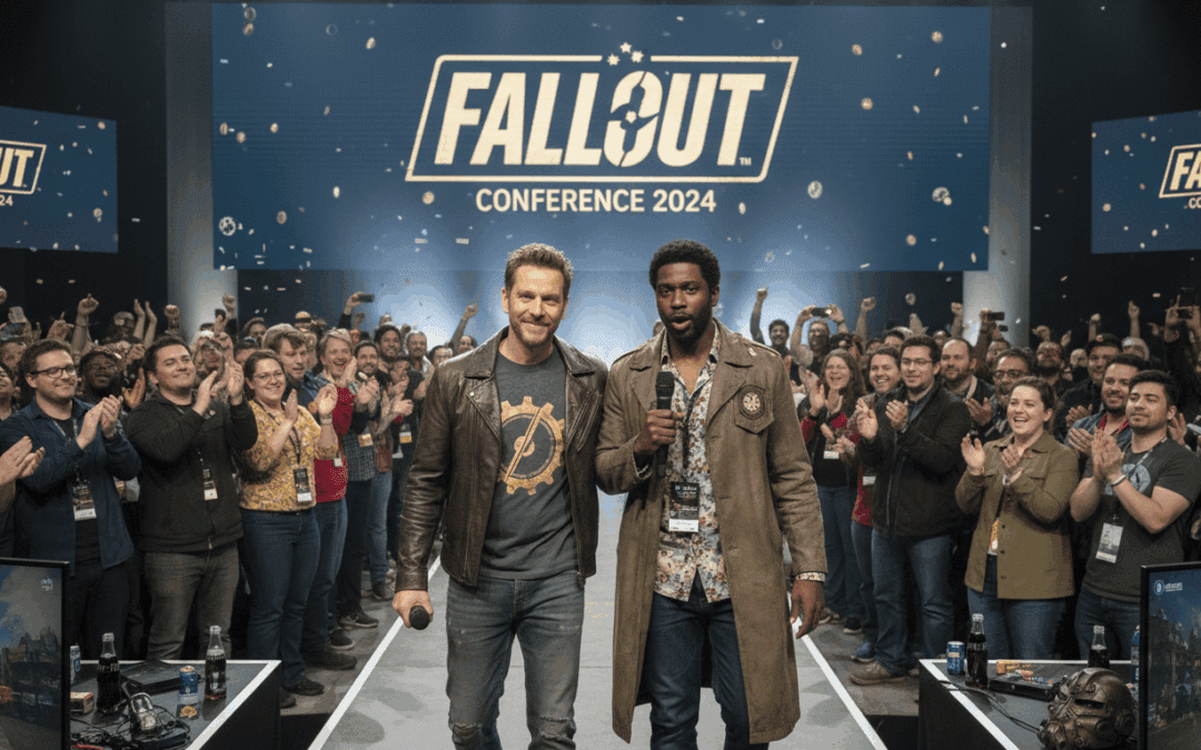 ظهور مفاجئ لوالتون جوجينز وآرون موتين في مؤتمر Fallout