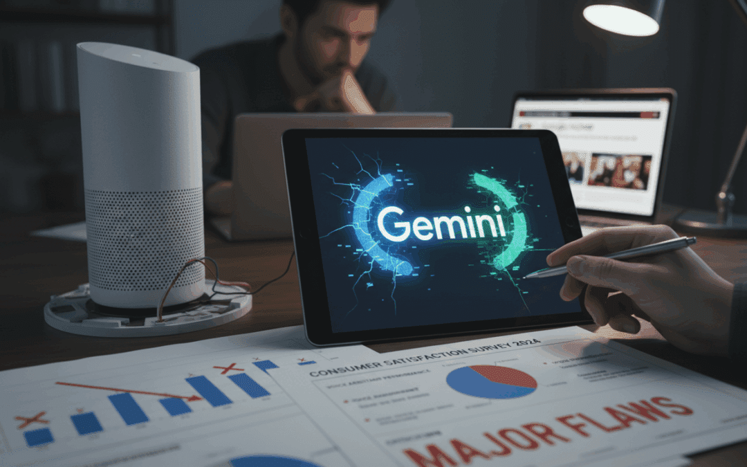 استطلاع يبرز ضعف أداء Gemini في Google Home والانتقادات