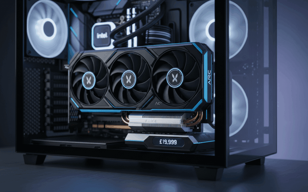 أفضل بطاقة GPU للألعاب Intel Arc B580 بسعر 199.99 جنيه إسترليني