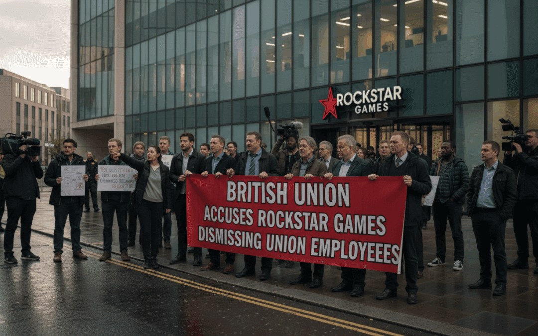 الاتحاد البريطاني يتهم Rockstar Games بفصل موظفين نقابيين