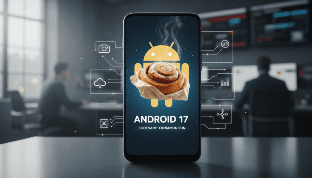 the codename cinnamon bun for android 17 confirms new features