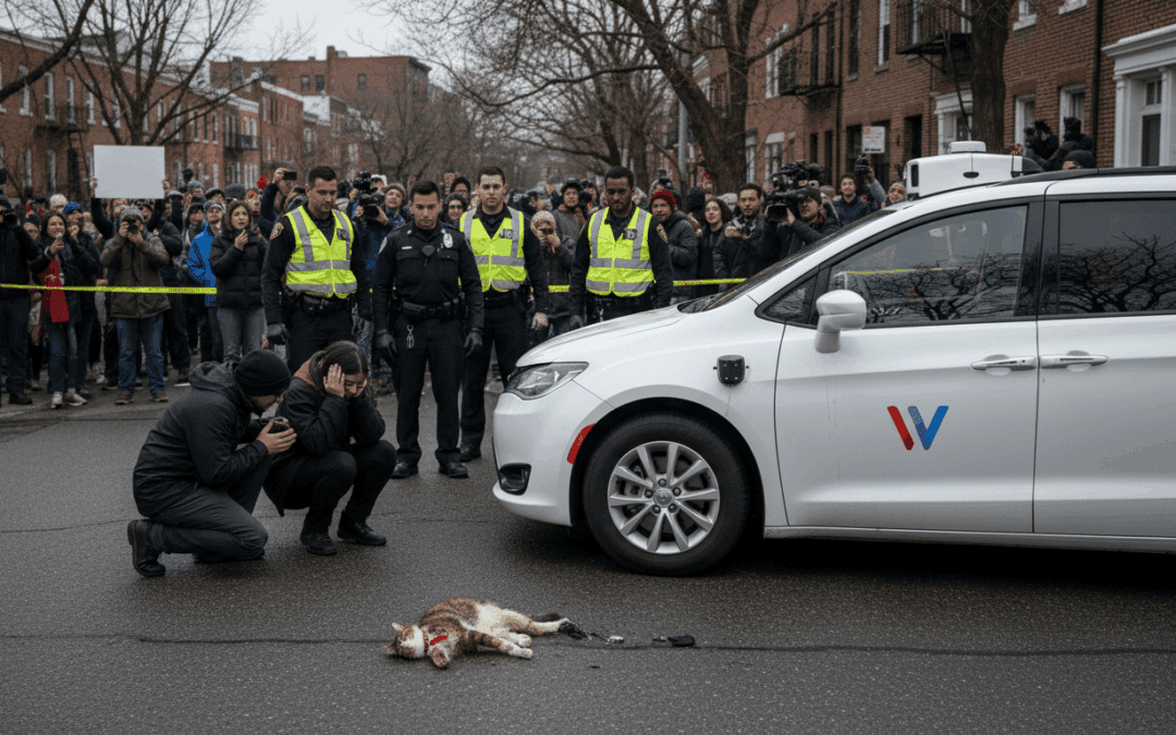 وفاة القطة Kit Kat تثير جدلاً حول سلامة Waymo robotaxi