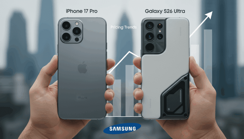 the impact of iphone 17 pricing strategy on the design of galaxy s26