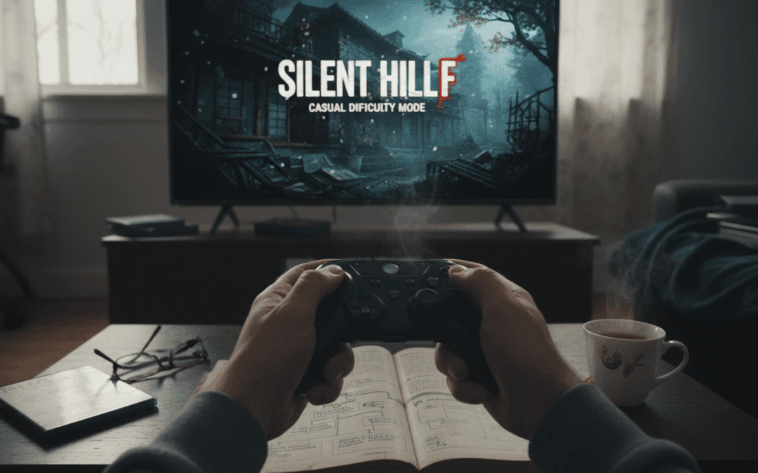 تأثير مستوى الصعوبة casual في Silent Hill f على تصميم الألعاب