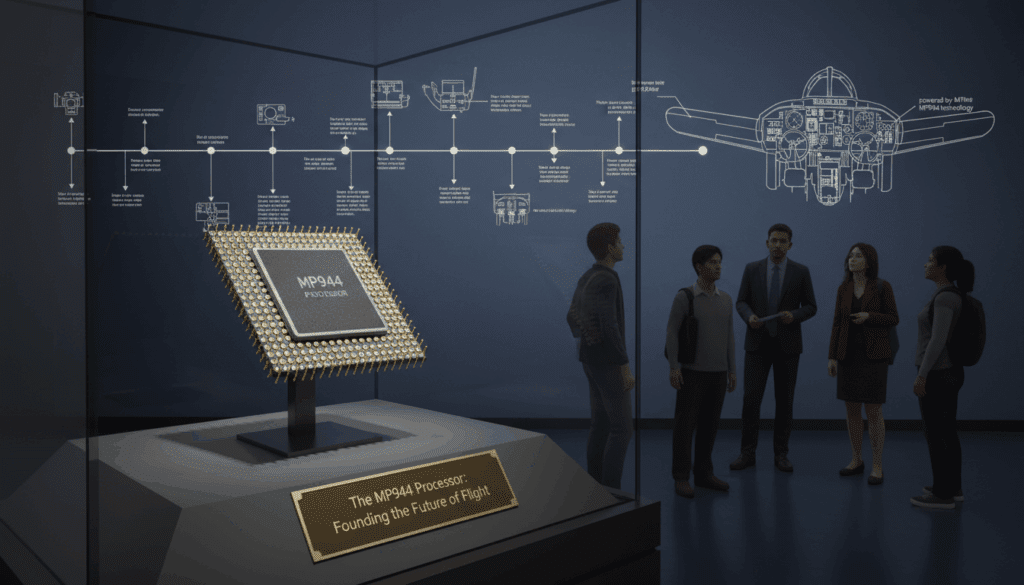 the importance of the mp944 processor in the history of microprocessor technologies and aviation