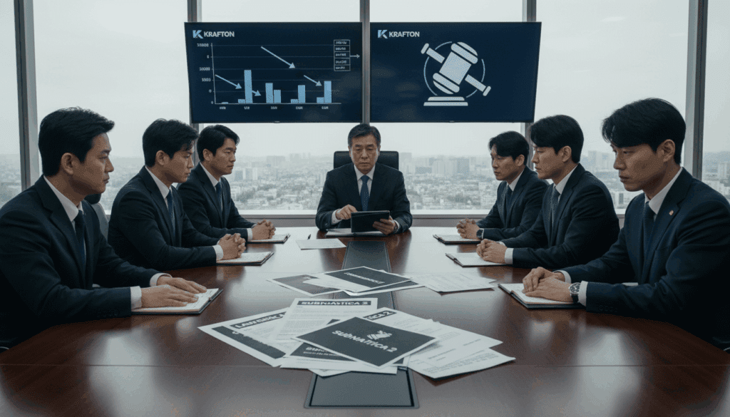 الصفحة الرئيسية the legal crisis at krafton due to subnautica 2 bonuses