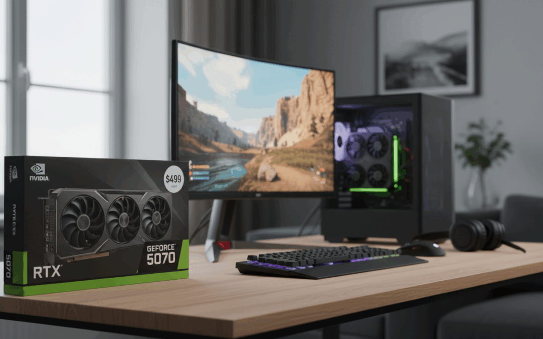 سعر RTX 5070 المنخفض يجعلها خيار ممتاز للألعاب