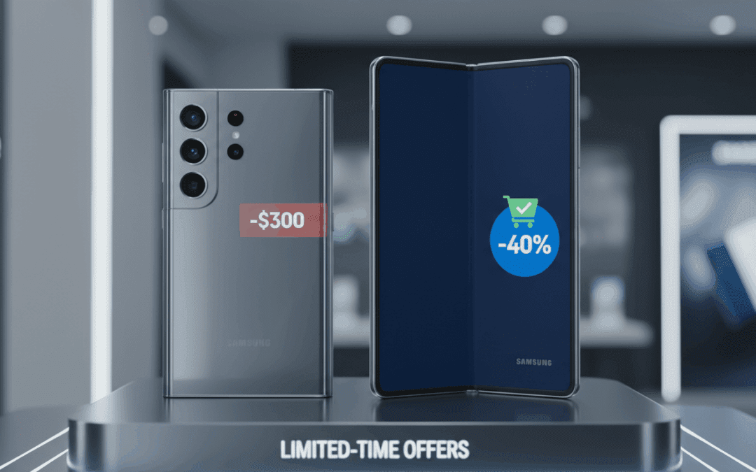 أهم خصومات على هواتف Samsung Galaxy S25 Ultra وEdge وZ Fold 7