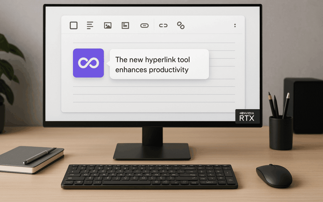 أداة Hyperlink الجديدة تعزز الإنتاجية على أجهزة NVIDIA RTX