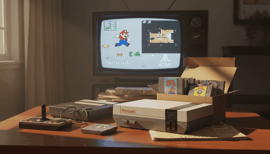 الصفحة الرئيسية the nintendo entertainment system historical lessons and competition with atari 2600