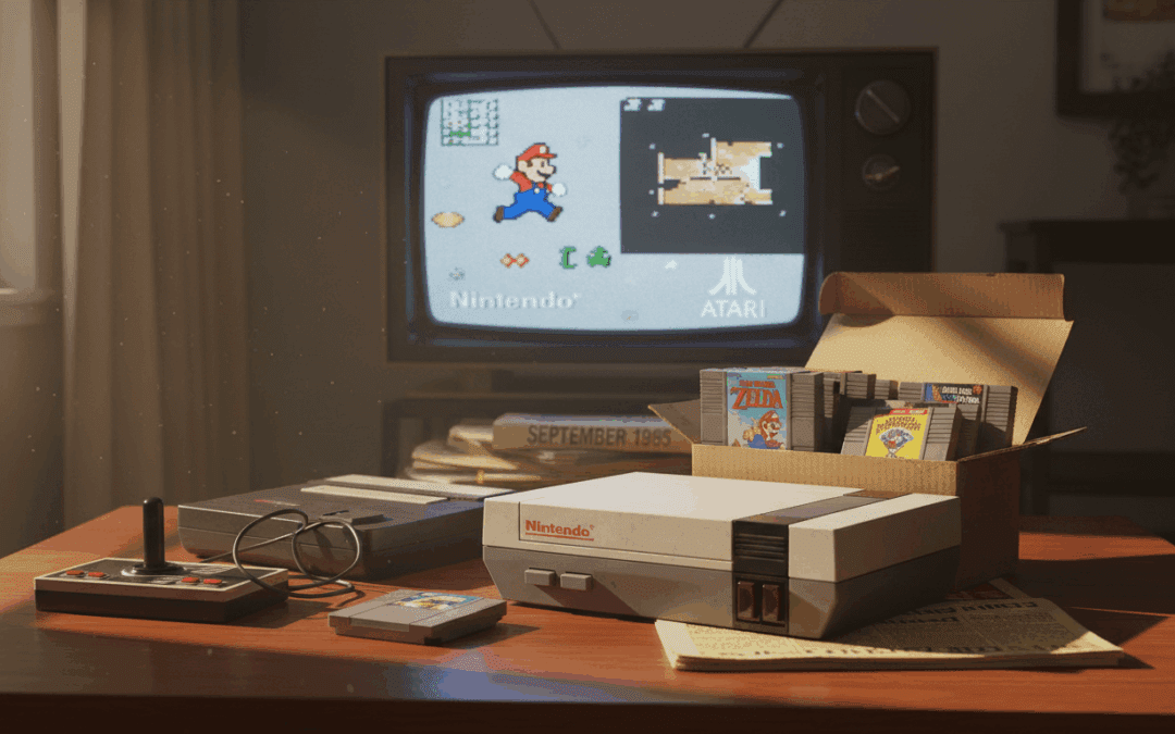 النينتندو إنترتينمنت سيستم دروس تاريخية ومنافسة Atari 2600