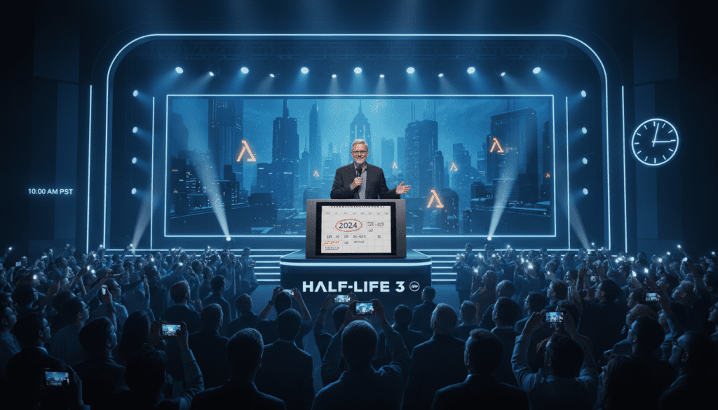 الصفحة الرئيسية the opportunity to announce halflife 3 in 2024 and when that might happen