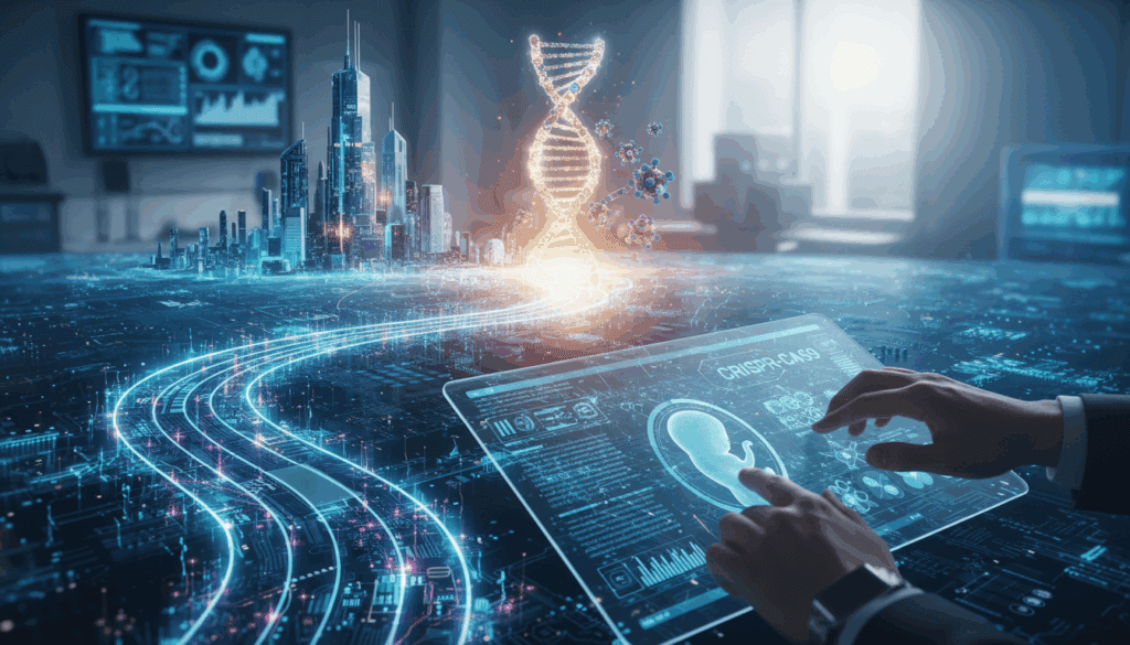 the path of silicon valley towards the designer baby market and crispr technology