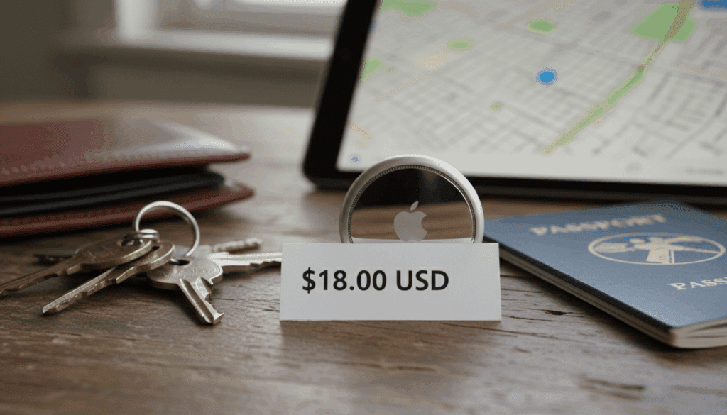 الصفحة الرئيسية the price of apple airtag is now 18 dollars to track your items