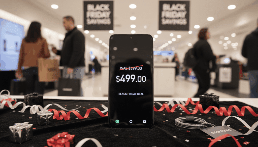 الصفحة الرئيسية the price of samsung galaxy s25 fe drops during black friday