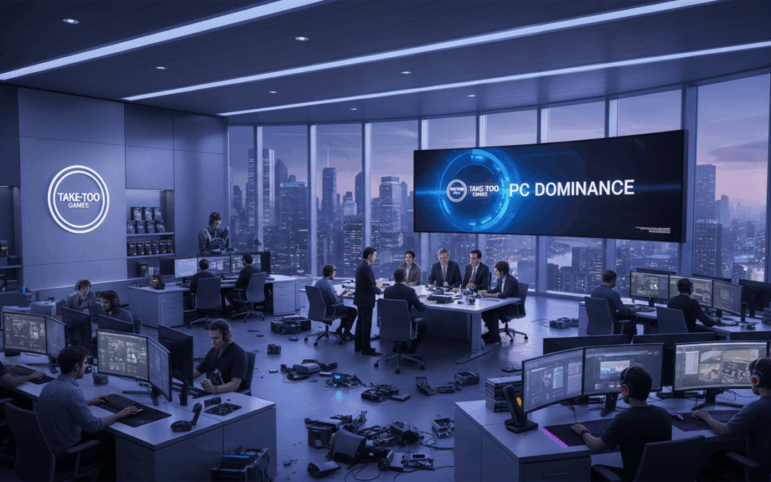تحول صناعة الألعاب: Take-Two تركز على PC وتبتعد عن consoles