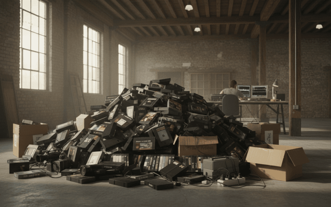 كنز شرائط الفيديو VHS المجانية للرقمنة والأرشفة