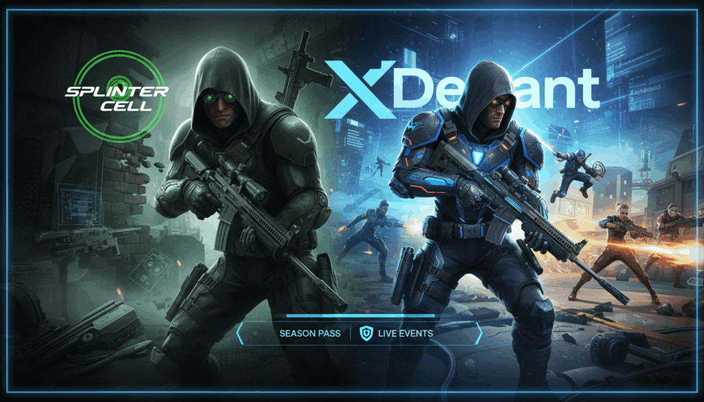 الصفحة الرئيسية xdefiant transforms from splinter cell to a games as a service model