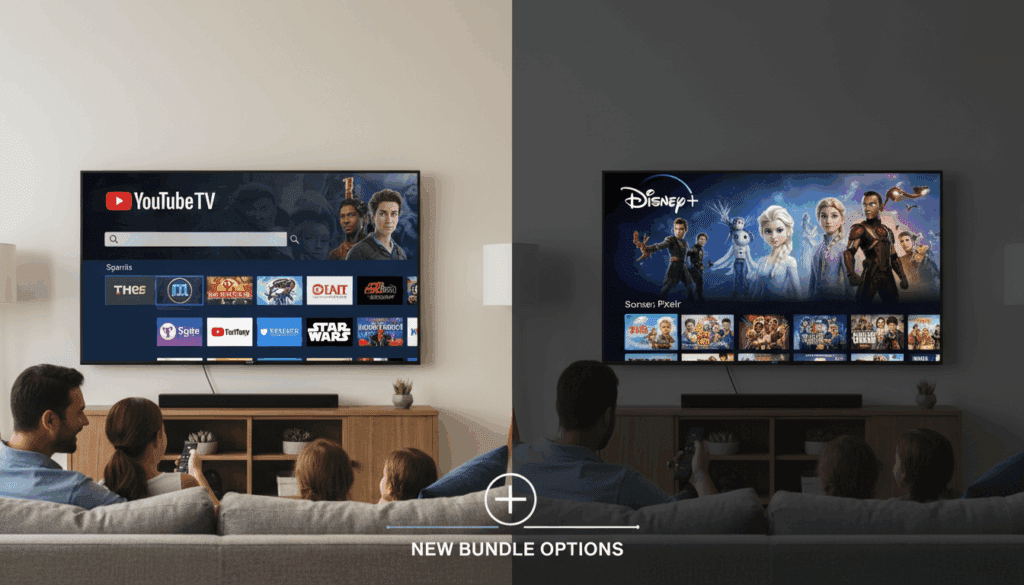 الصفحة الرئيسية youtube tv and disney deal enhances new subscription options